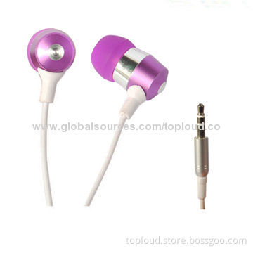 In-ear Earphones with mic and 20Hz to 20kHz Frequency Range and Digital Stereo Sound